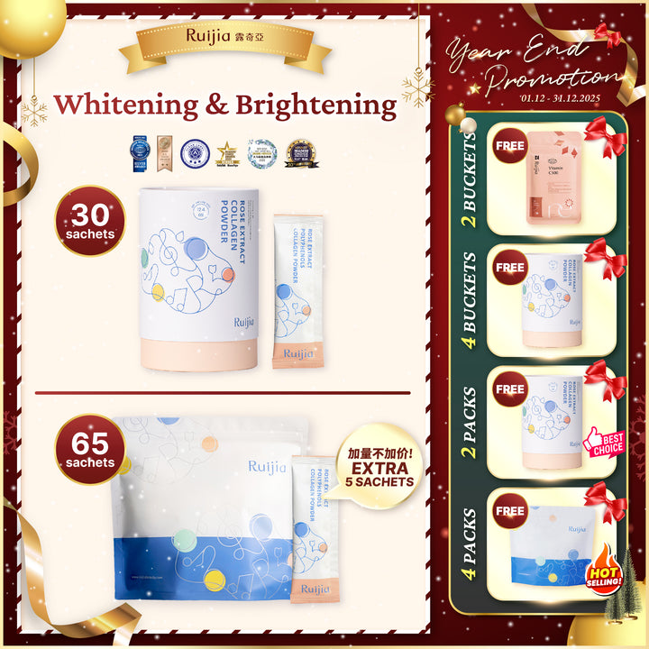 【PROMO】RUIJIA Whitening Collagen Peptide (Pink)