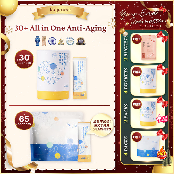【PROMO】RUIJIA All in one Anti-aging Collagen (Yellow)