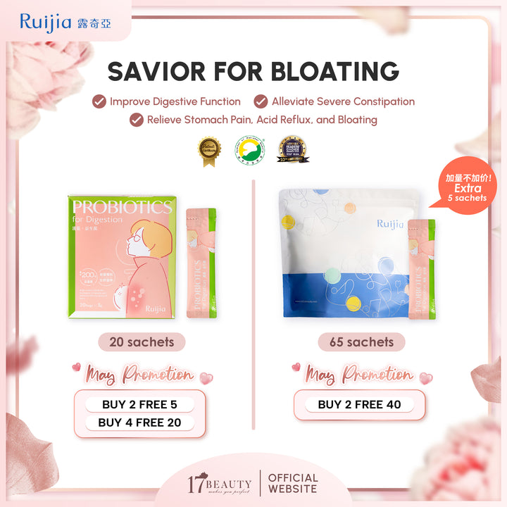 (PROMO) RUIJIA Probiotics for Digestion - Pink