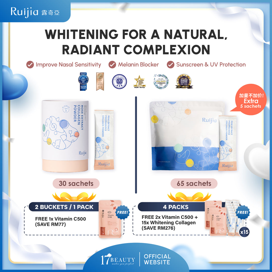 (PROMO) RUIJIA Whitening Collagen Peptide (Pink)