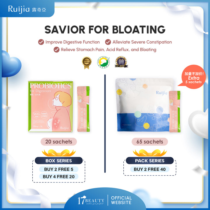 (PROMO) RUIJIA Probiotics for Digestion - Pink