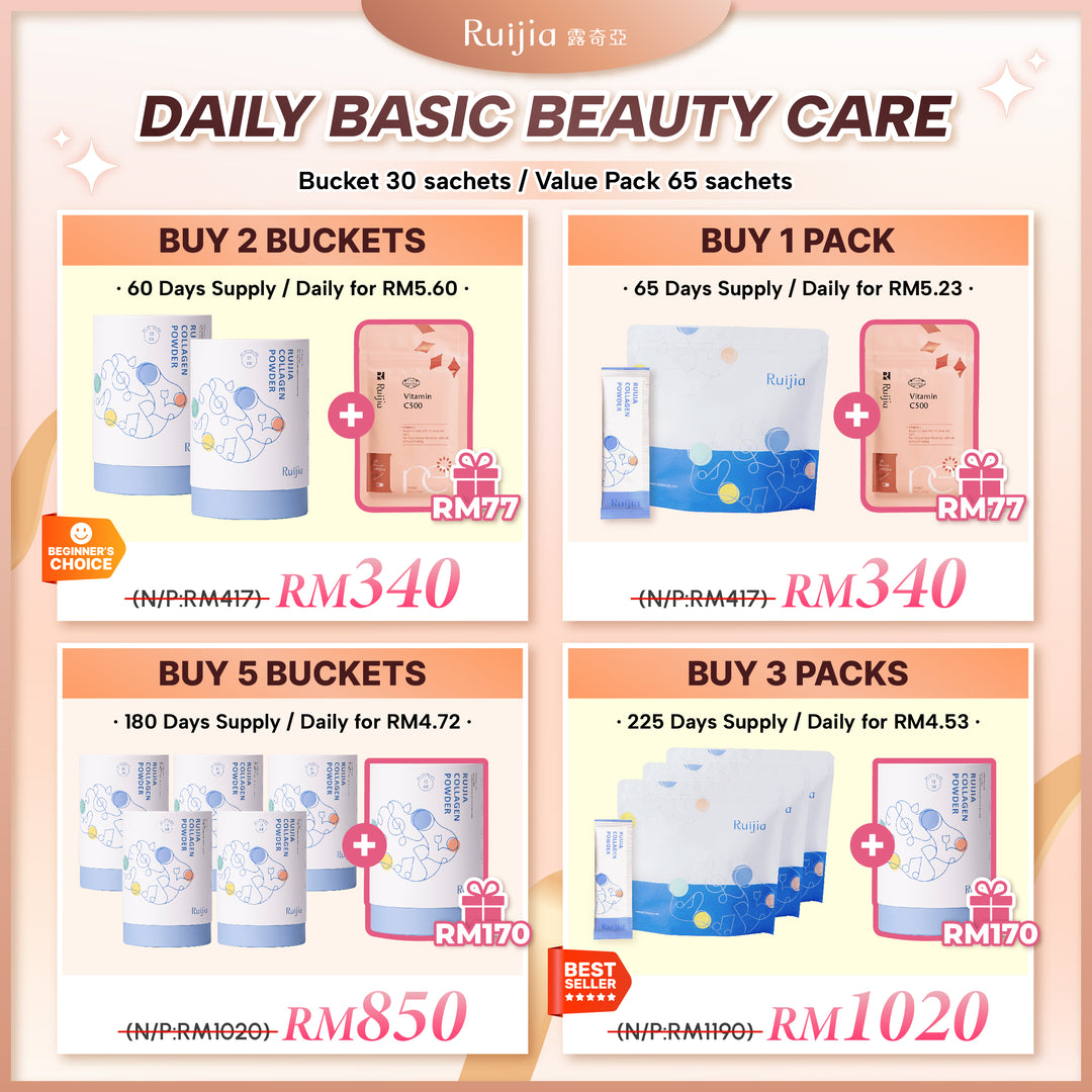 (PROMO) RUIJIA Daily Basic Beauty Care Collagen (Blue)