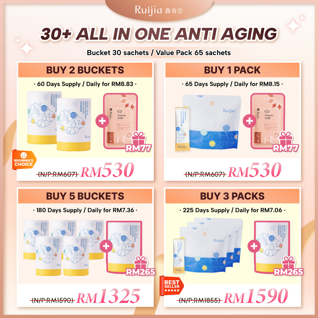 (PROMO) RUIJIA All in one Anti-aging Collagen (Yellow)