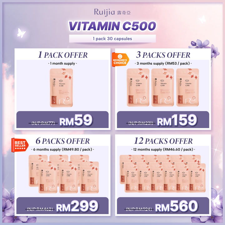 (PROMO) RUIJIA Vitamin C500