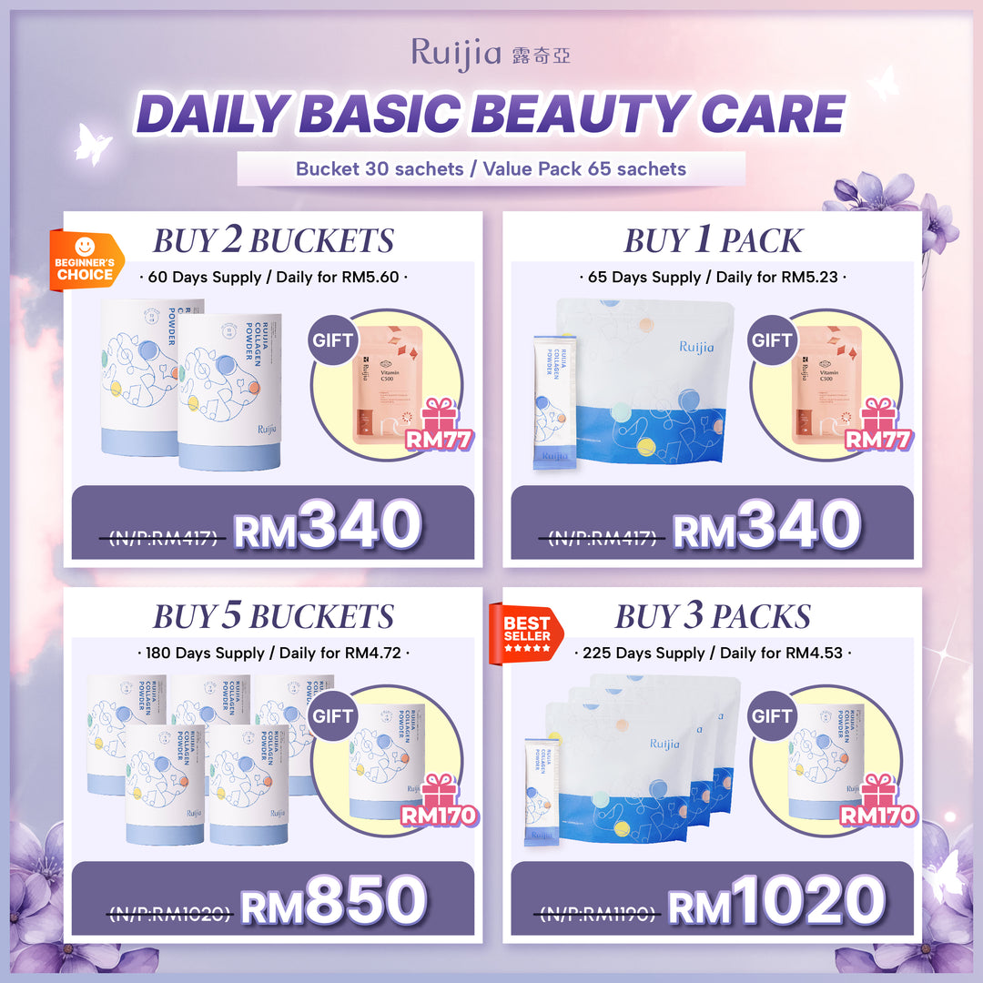 (PROMO) RUIJIA Daily Basic Beauty Care Collagen (Blue)