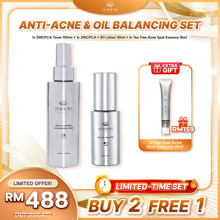 【PROMO】SHEN Anti-Acne & Oil Balancing Set