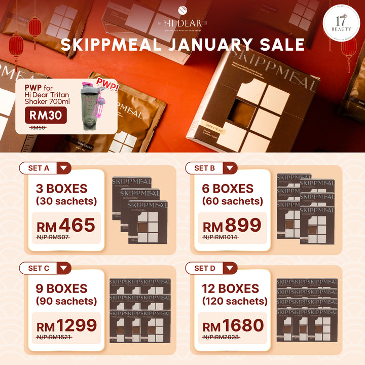 【PROMO】HI DEAR SKIPPMEAL [10 sachets(45g)/box] (pre order, restock on 10/1)