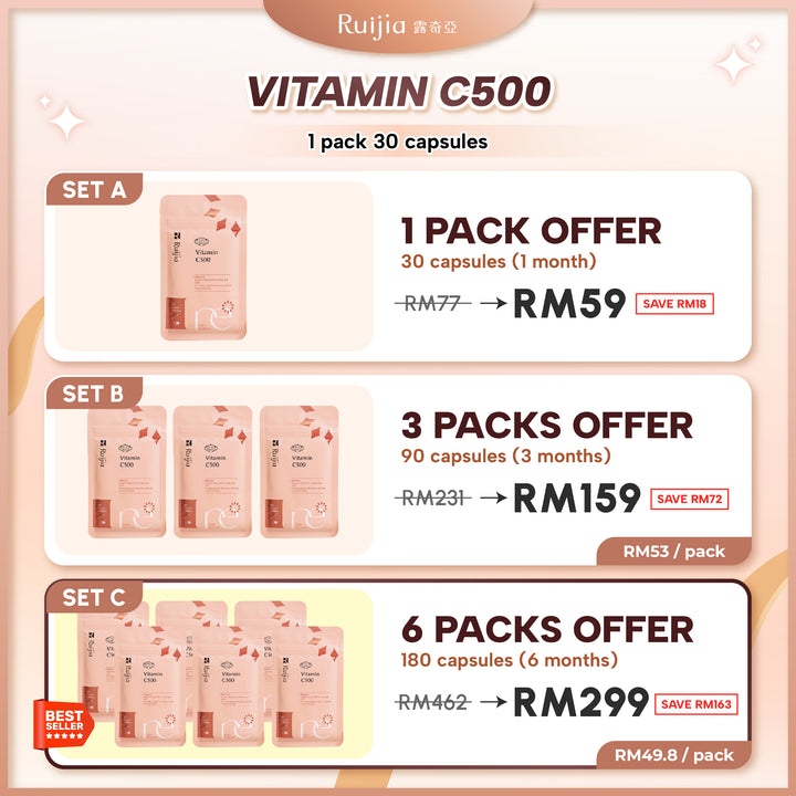 (PROMO) RUIJIA Vitamin C500