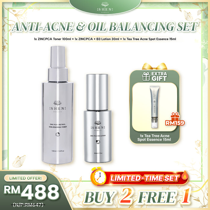 【PROMO】SHEN Anti-Acne & Oil Balancing Set