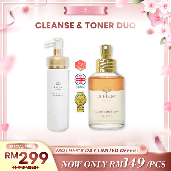 【LIMITED PROMO】SHEN Cleanse & Toner Duo