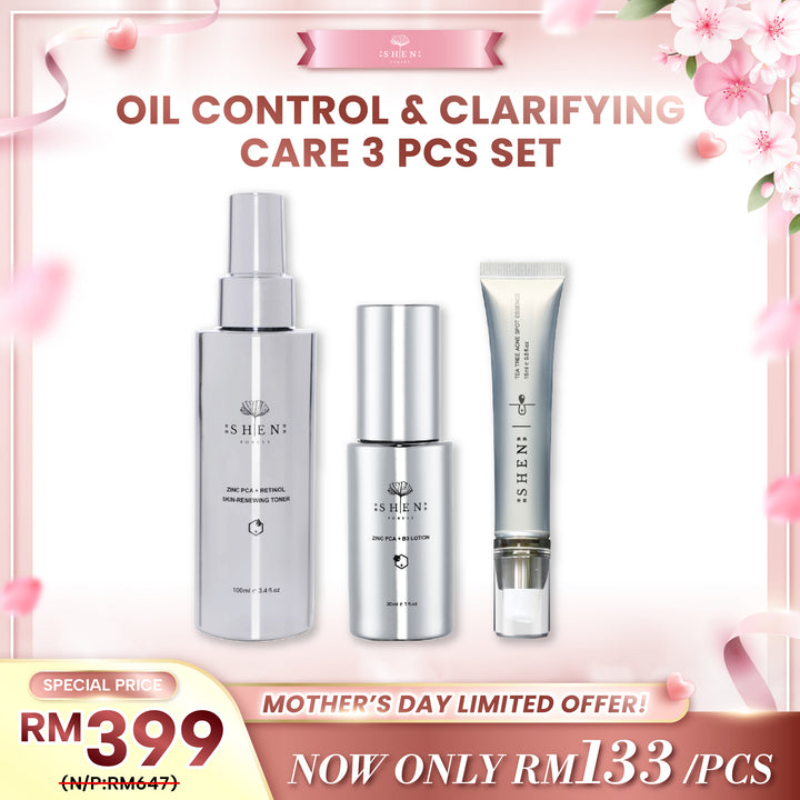 【LIMITED PROMO】SHEN Oil Control & Clarifying Care Set