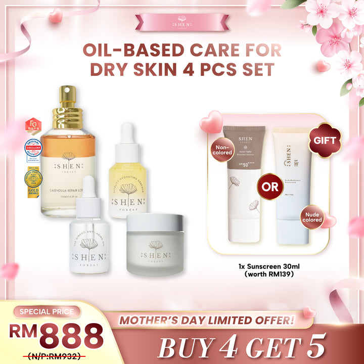 【LIMITED PROMO】SHEN Oil-based Care for Dry Skin Set