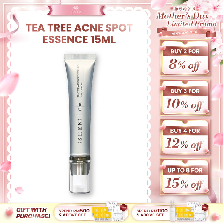 【LIMITED PROMO】SHEN 茶树净豆精华 15ml