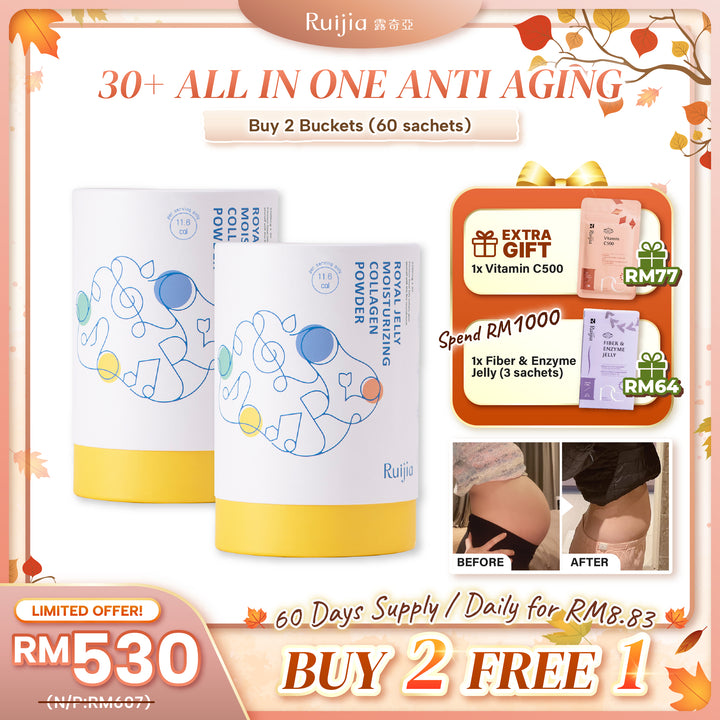 (PROMO) RUIJIA All in one Anti-aging Collagen (Yellow)