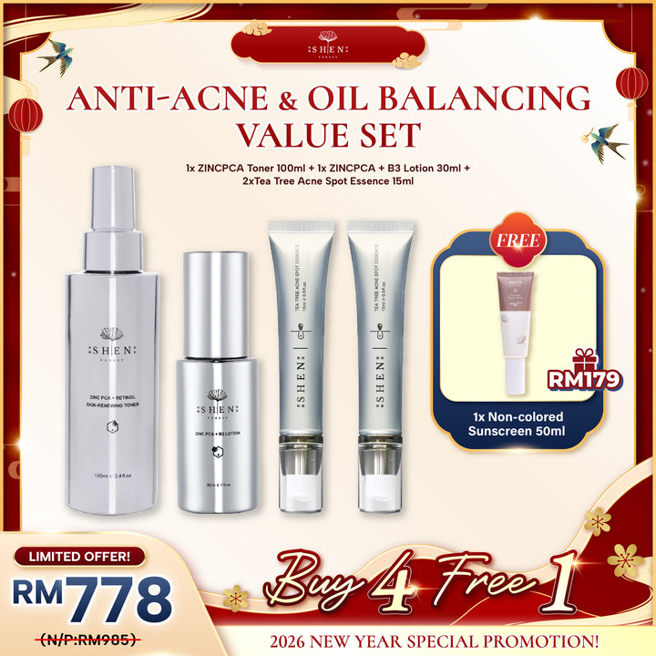 【PROMO】SHEN Anti-Acne & Oil Balancing Set