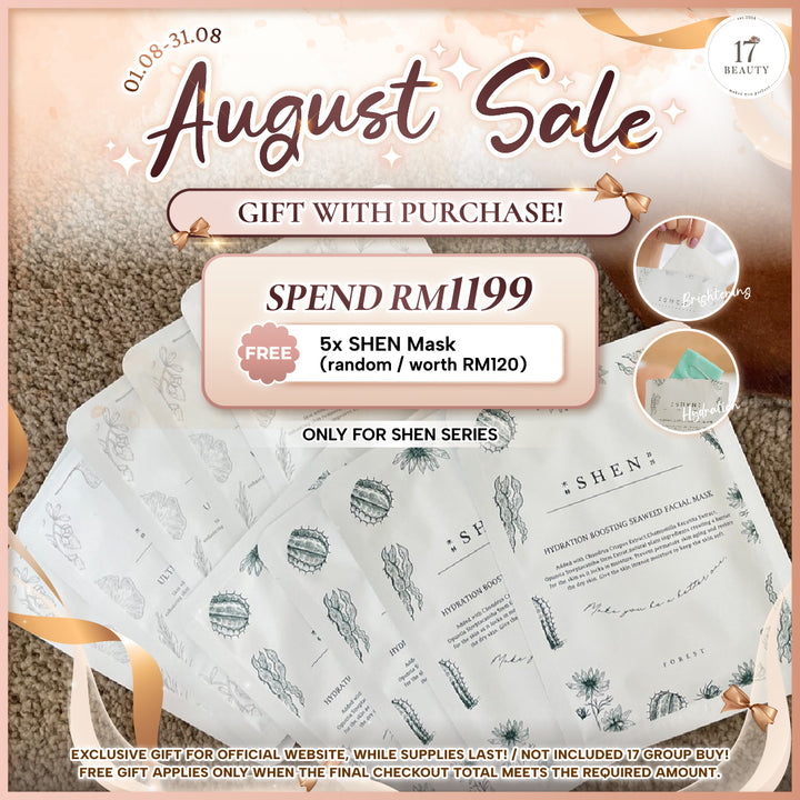 【PROMO】SHEN Basic Skincare (4 pcs) Set for Beginners