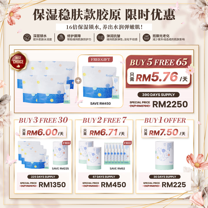 RUIJIA 保湿稳肤款胶原蛋白 胶原蛋白粉 10月限时优惠