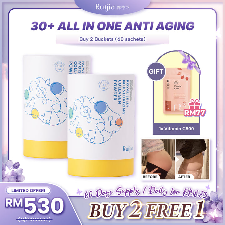 (PROMO) RUIJIA All in one Anti-aging Collagen (Yellow)