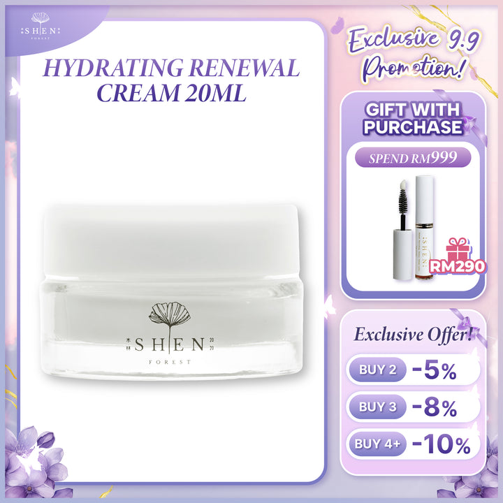 【PROMO】SHEN Probiotics Series | Hydrating Renewal Cream 20ml 益生菌系列 | 新生肌光保湿霜BB Cream 20ml