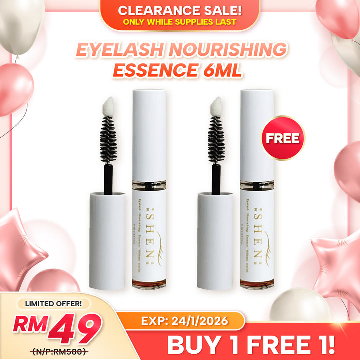 【PROMO】SHEN Eyelash Nourishing Essence B1F1 睫毛滋养液 6ml 买一送一