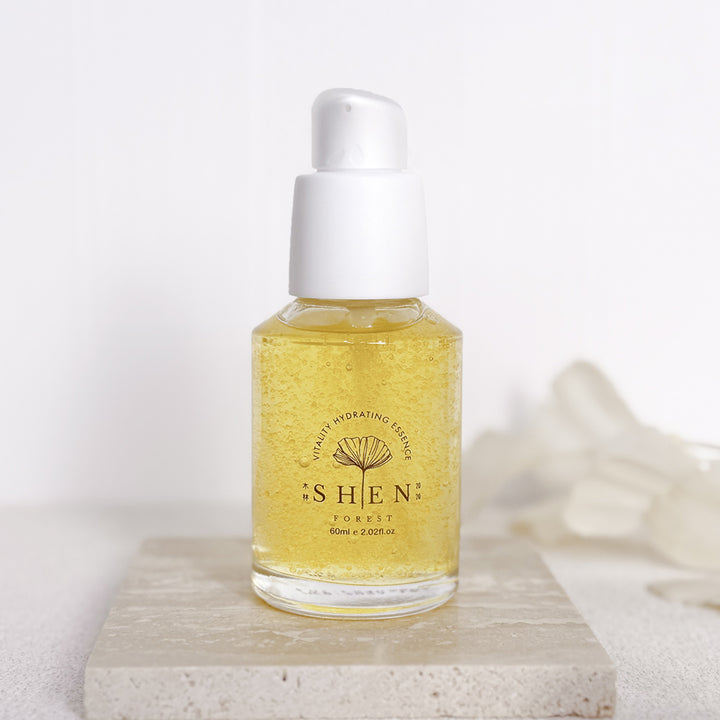 【PROMO】SHEN Ginkgo Series Vitality Hydrating Essence 60ml / Hydrating Skin Care Essence 60ml bundle set