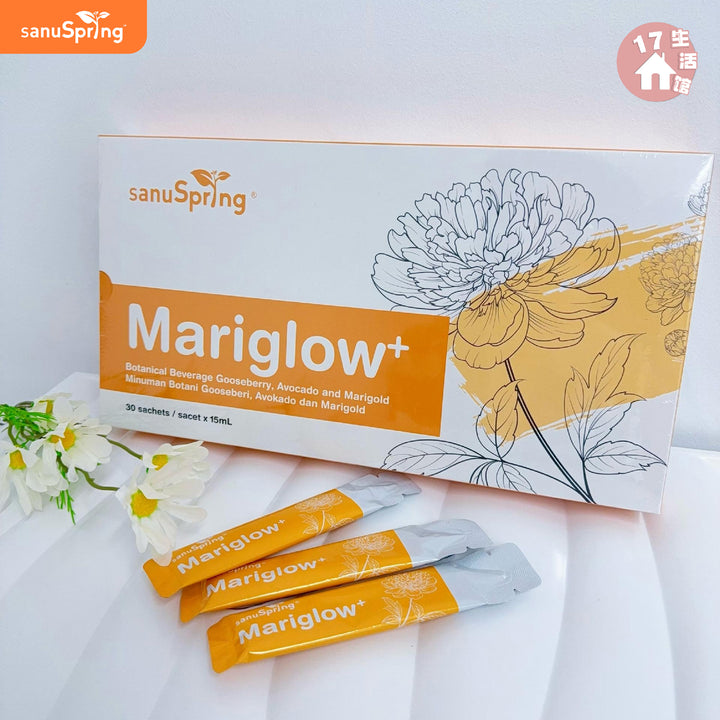 【无面交】SanuSpring Mariglow+ 植萃护眼饮品