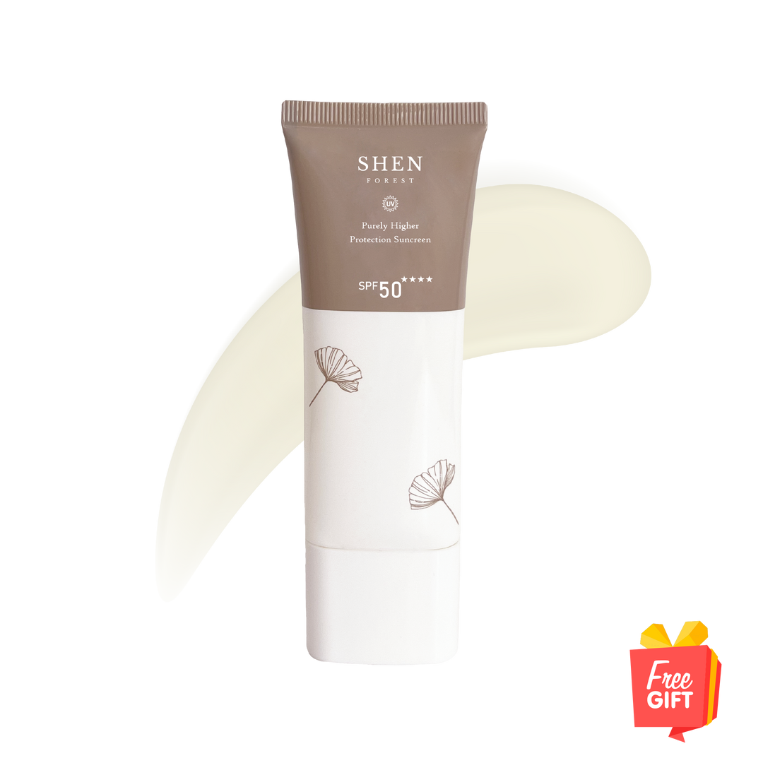 Free [SHEN] 清净高效防晒乳SPF50 (无色) 30ml