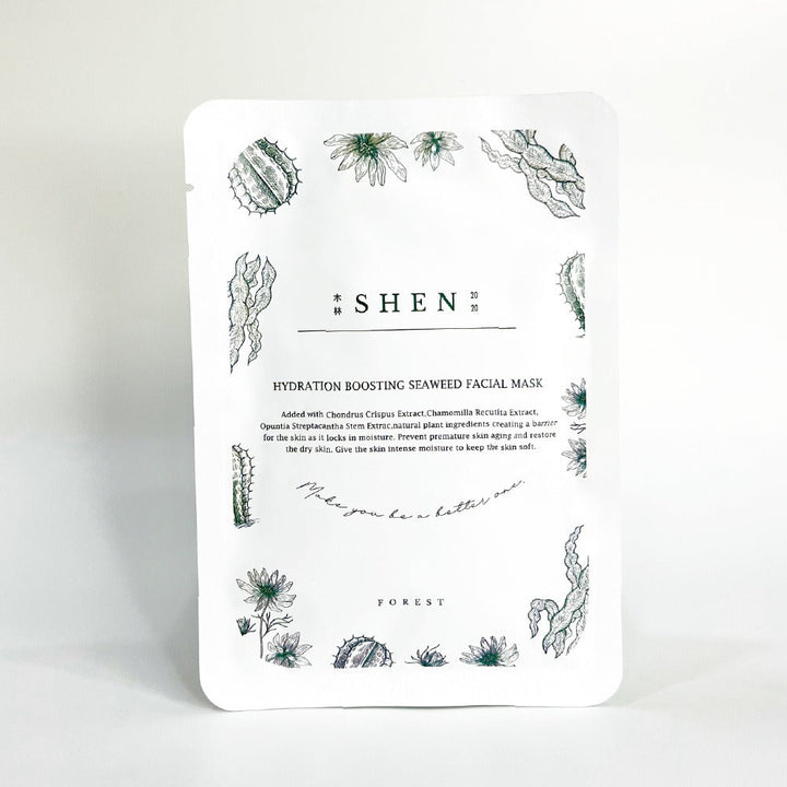 SHEN Hydration Boosting Seaweed Mask (30 pcs) | 超導水海藻保濕面膜 (30片)