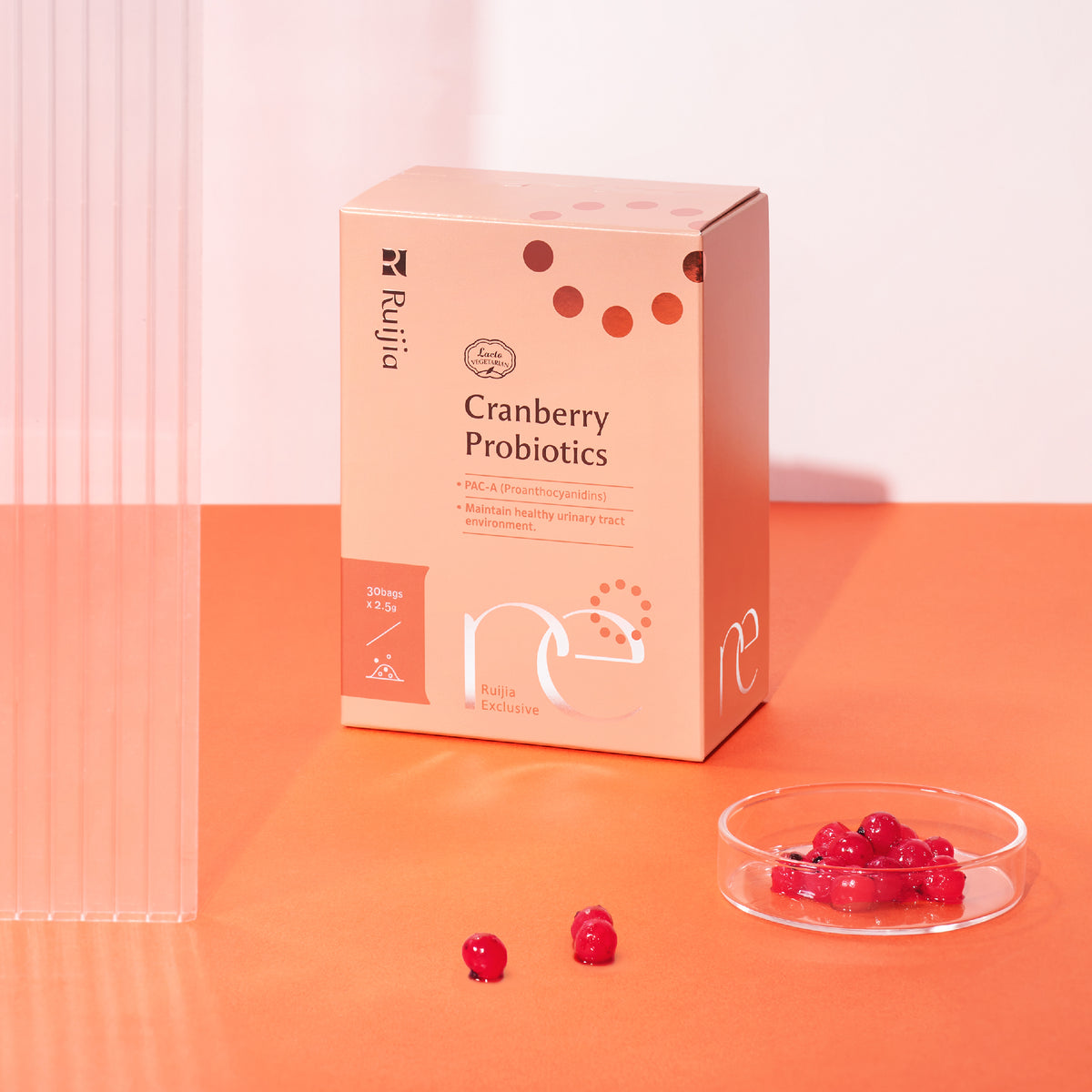 RUIJIA Cranberry Probiotics 蔓越莓益生菌升级版 | 私密护理 | 尿道炎救星 | 女性日常保养 ...