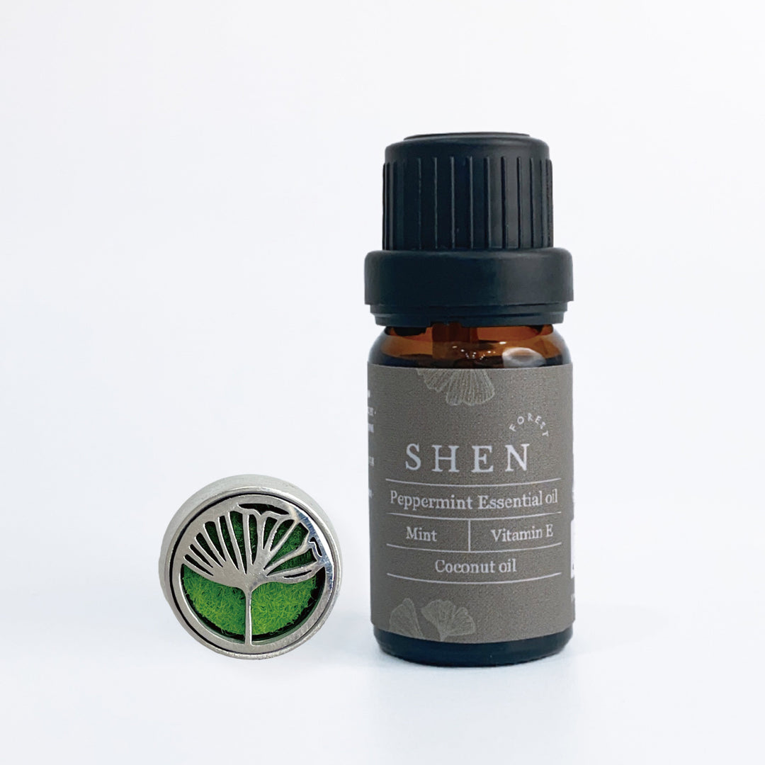SHEN Face mask Freshener Clip & Essential Oil 定制口罩扣和薄荷精油